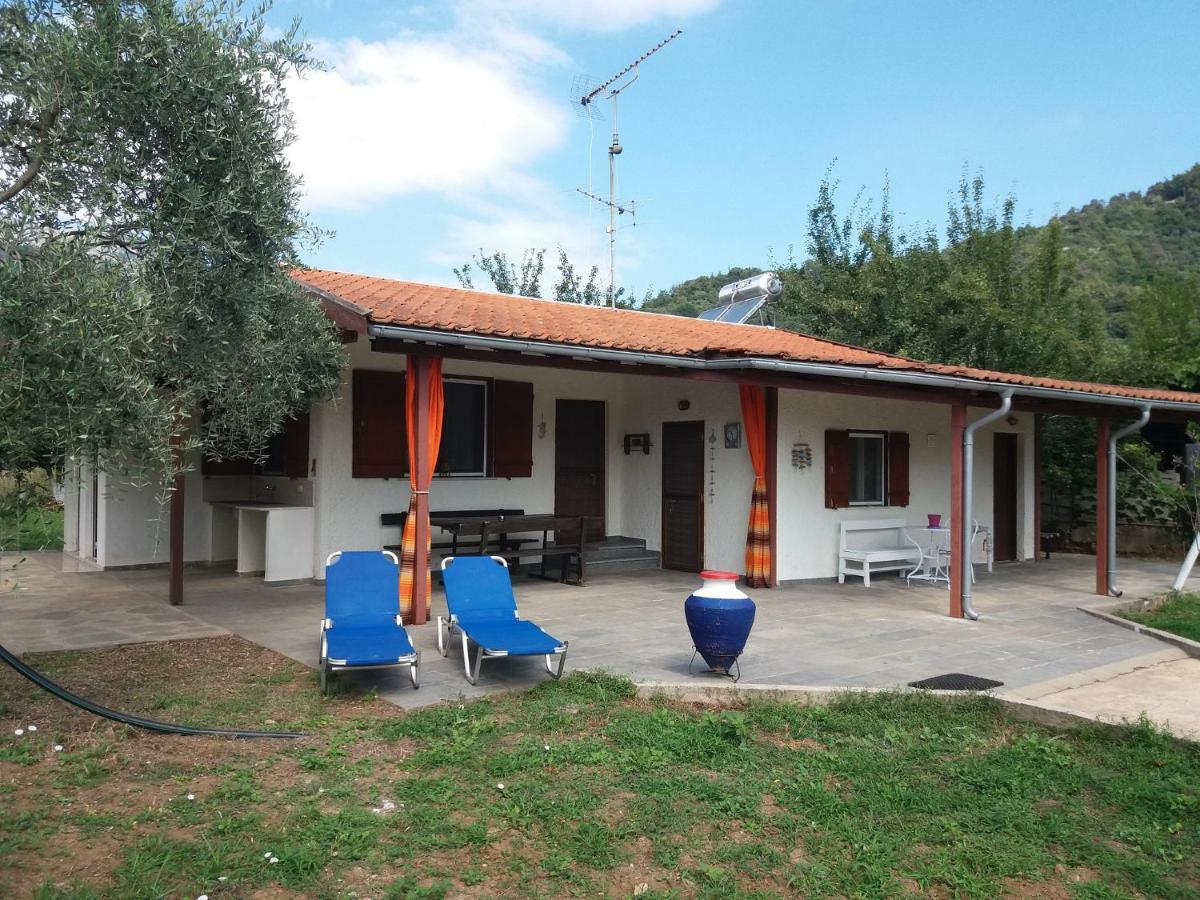 Olive Summer House Chrysi Ammoudia Bagian luar foto